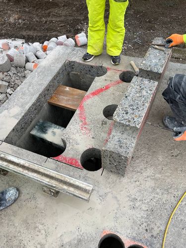 Kernbohrarbeiten mit Diamanttechnik: Exakte Öffnungen in Decke
